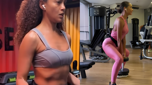 Taís Araújo, aos 47 anos hoje, sobre rotina de exercícios: 'Treinar o corpo, do jeito que dá, também faz parte do nosso plano de independência'