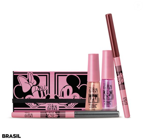 A nova linha Color Trend Disney tem uma edição colecionável e limitada em homenagem ao casal mais amado do mundo: Mickey e Minnie.