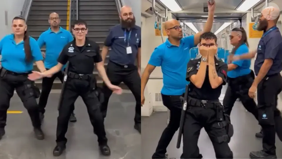 Vídeo viralizou nas redes com funcionários do MetrôRio dançando 'LoveGame', de Lady Gaga