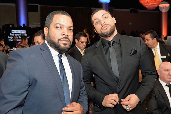 Actor-rapper Ice Cube e o filho, O'Shea Jackson Jr.