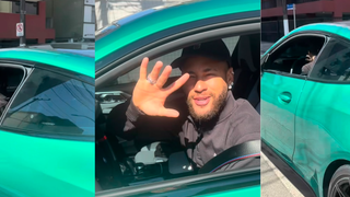Neymar chega para jogo do Santos em BMW de quase R$ 1 milhão; carro de luxo vai de 0 a 100 km/h em menos de 4 segundos