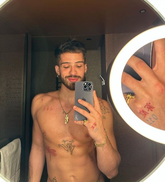 João Guilherme brinca com mudança de Zé Felipe: 'Cara de quem toma banho'