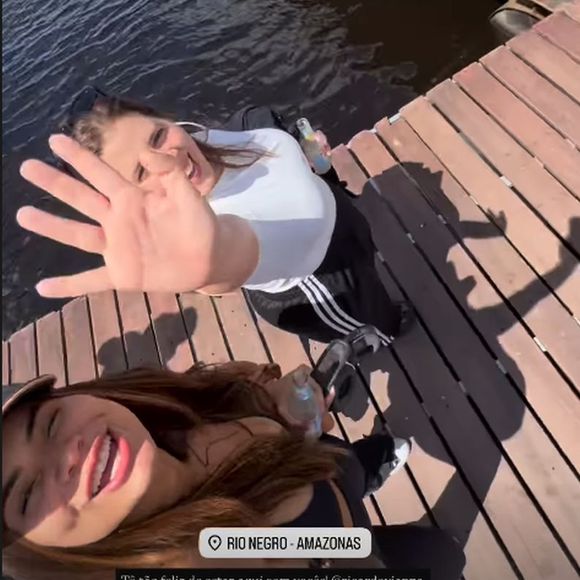 Lexa e Tati Machado surgiram juntas em um vídeo na rede social da cantora