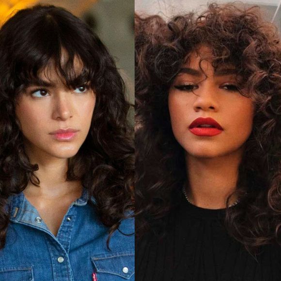 Com raízes nos anos 90, corte de cabelo butterfly é febre entre famosas cacheadas e onduladas: Bruna Marquezine, Zendaya e mais