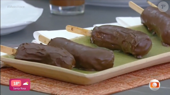 Sobremesa de banana rendeu piadas de Louro Mané: ‘11h03 da manhã, minha senhora, e uma banana escorrendo no ‘Mais Você’