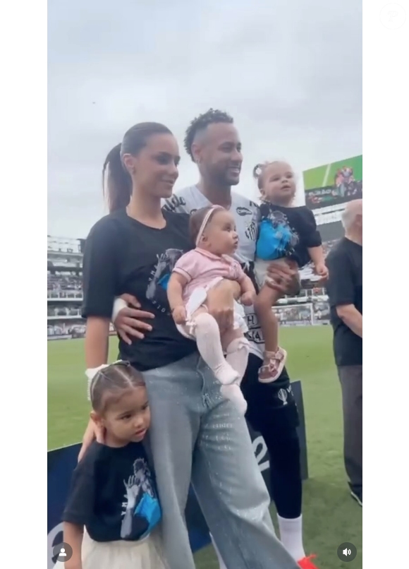 Atitude de Bruna Biancardi rendeu elogios à esposa de Neymar nas redes sociais do Santos