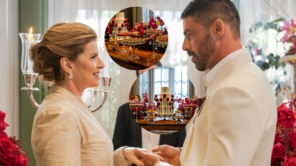 Mini tartare de wagyu A5, vieiras seladas e sopa de aspargos: descobrimos todas as etapas do menu 'pura ostentação' no casamento de Odete Roitman e César em 'Vale Tudo'