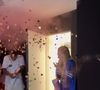 O rgistro do casal foi feito na festa de aniversário surpresa de Virgínia Fonseca