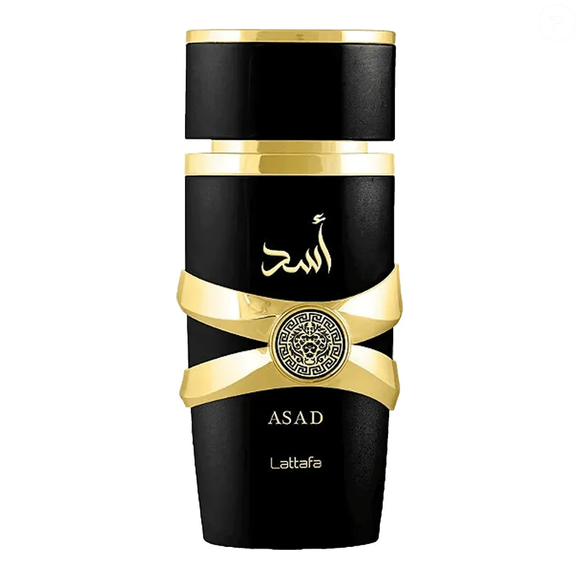 Asad (Lattafa) - 100ml | R$ 230,90 - um perfume árabe de proposta âmbar marcante com pimenta preta, café e baunilha