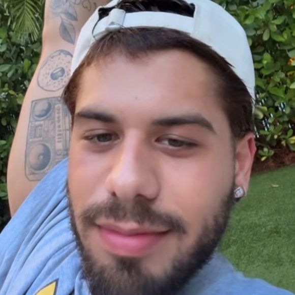 Zé Felipe está em Orlando e conversou com os seguidores nesta quinta-feira, 31 de julho de 2025.