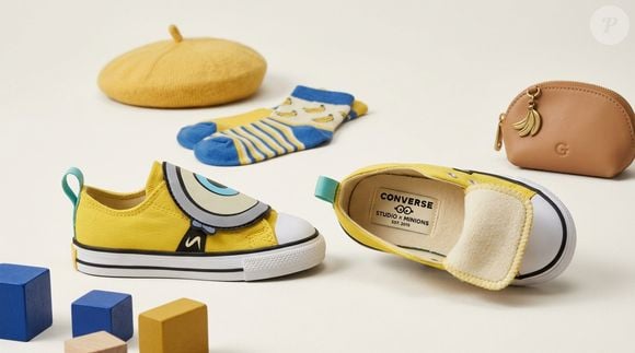 Por R$ 399,90, os Minions viraram protagonistas de um clássico infantil: o Converse X Minions Chuck Taylor All Star Easy Strap Criança Cano Baixo Amarelo também pode ser parcelado em até 7x de R$ 57,13 sem juros, segundo o valor informado até o fechamento da matéria.