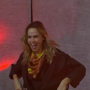 'Frouxo': grita Ana Paula ao chegar na Festa do Líder Cowboy depois de ser barrada por ele no 'BBB 26'