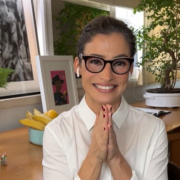 Renata Vasconcellos foi uma criança tímida nos anos 70