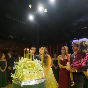 Filha de Kaká e Carol Celico ganhou muitas declarações de familiares por sua festa que movimentou as redes sociais