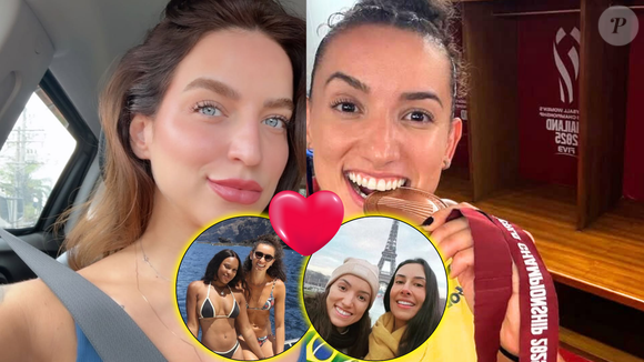 Antes do namoro com Bruna Unzueta, Gabi Guimarães teve término polêmico com colega de Seleção Brasileira e rumor de affair com Rebeca Andrade