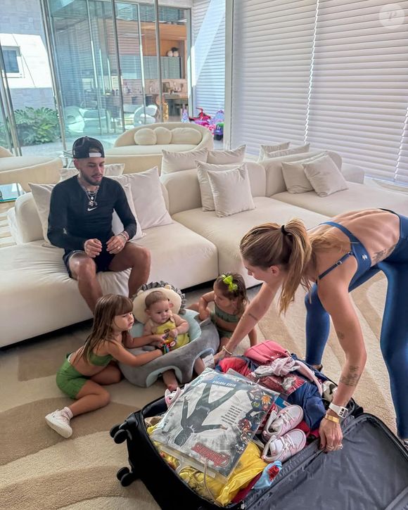 Virginia Fonseca é mãe de Maria Alice, Maria Flor e José Leonardo