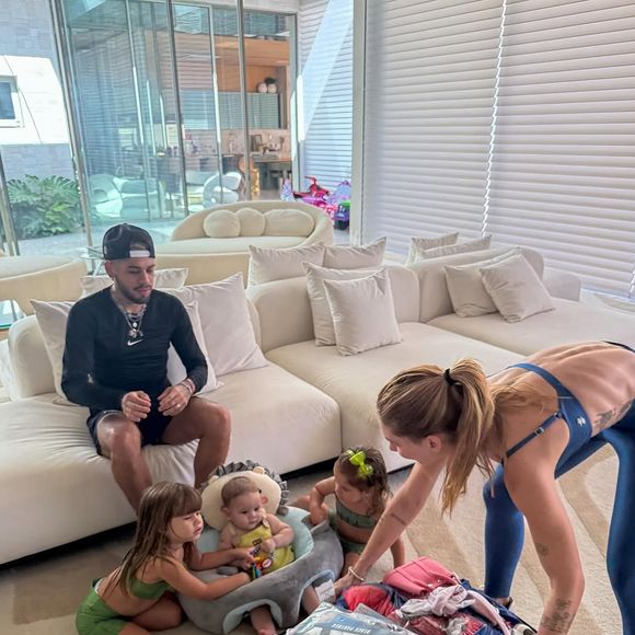 Virginia Fonseca é mãe de Maria Alice, Maria Flor e José Leonardo