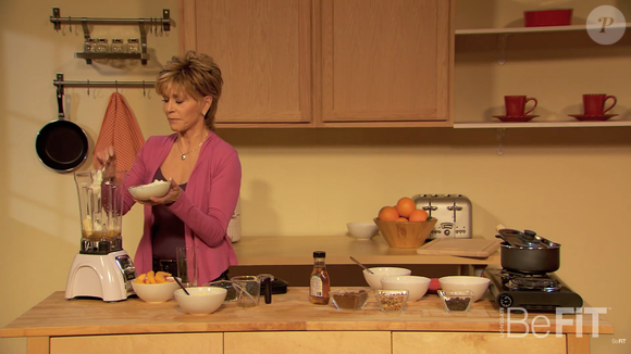 Sobre os ingredientes, Jane Fonda indica que "não é exatamente uma ciência exata" e que, por isso, são maleáveis em quantidade e tipos