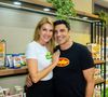 Edu Guedes e Ana Hickmann engataram o namoro em dezembro de 2023