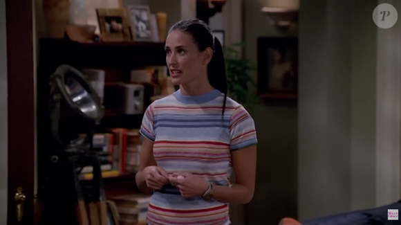 Aos 40 anos, Demi Moore participou da série 'Will & Grace' no ano de 2003