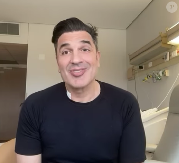 Edu Guedes está doente e com câncer: marido de Ana Hickmann fez novo vídeo no hospital na noite de quarta-feira 9 de julho de 2025
