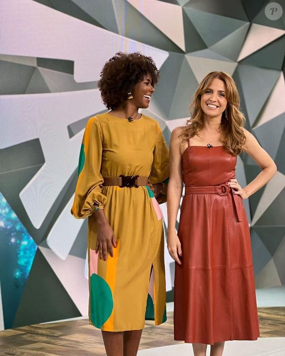Maju Coutinho e Poliana Abritta são as apresentadoras do 'Fantástico'