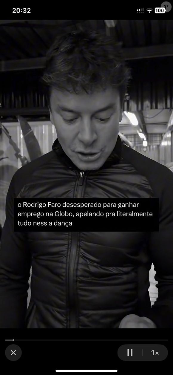 Rodrigo Faro lê crítica sobre 'desespero por emprego na Globo' e responde com piada que arranca risos na web