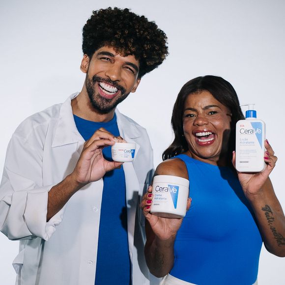 A autenticidade se Tati Quebra Barraco reflete em sua nova campanha para a CeraVe, que a traz como rosto da marca