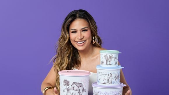 Entrevista | 'Arroz e feijão não podem faltar', diz Simone Mendes sobre rotina de alimentação; fã de marmitas, cantora prioriza o simples e fecha parceria inédita com Tupperware