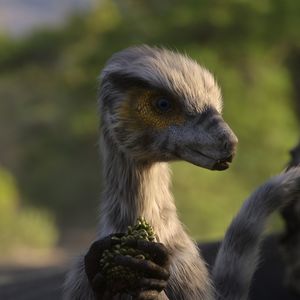 Série 'Dinossauros', da Netflix, mostra o surgimento da primeira espécie, pequena, dando contraste com a ideia de que todos os dinossauros já nascem gigantes.