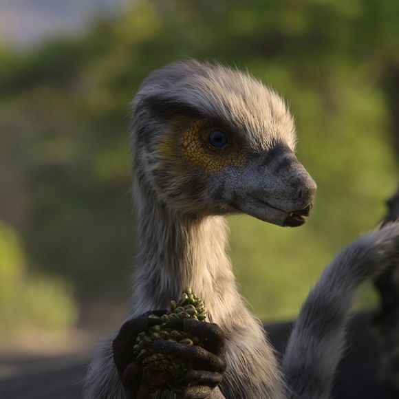Série 'Dinossauros', da Netflix, mostra o surgimento da primeira espécie, pequena, dando contraste com a ideia de que todos os dinossauros já nascem gigantes.