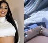 Bia Miranda deu à luz com apenas 33 semanas à bebê Maysha.