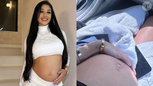 Bia Miranda deu à luz com apenas 33 semanas à bebê Maysha.