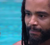 Aline se revoltou e teve uma 'DR' com Diogo na piscina do 'BBB 25'; sister não engoliu 'puxada' ao Paredão do affair