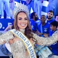 Herdeira de bilhões, vitória contra câncer no intestino e mais: 5 curiosidades da rainha de bateria da Águia de Ouro, Renata Spallicci