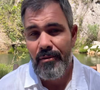 'Só posso agradecer a todo mundo': Juliano Cazarré, de 'Três Graças', debocha após ser massacrado por famosos por evento de 'homens fortes'