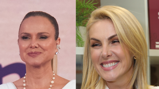 ‘Clima de desconforto': concorrentes no passado, Ana Hickmann e Eliana foram ao ar com o MESMO vestido e no MESMO dia. Quem vestiu melhor?