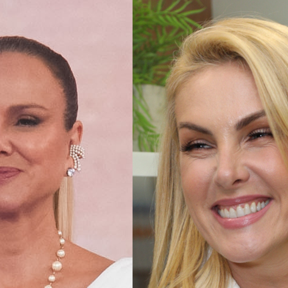 ‘Clima de desconforto': concorrentes no passado, Ana Hickmann e Eliana foram ao ar com o MESMO vestido e no MESMO dia. Quem vestiu melhor?
