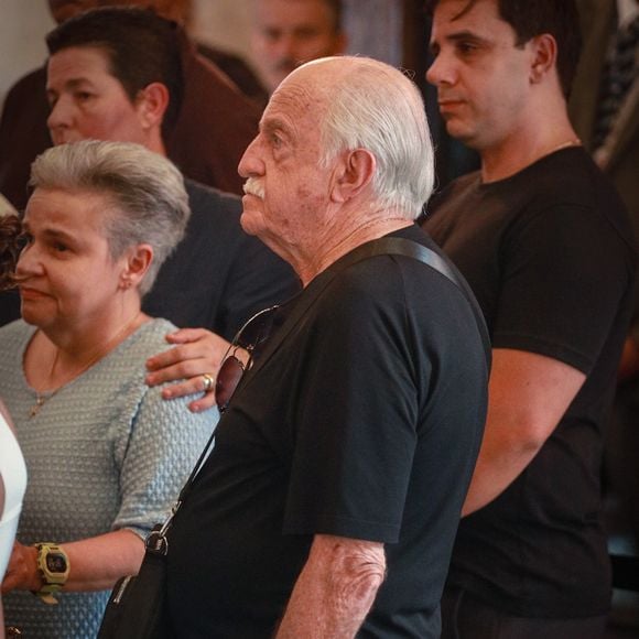 Cláudia Rodrigues e Ary Fontoura velaram o corpo de Ney Latorraca