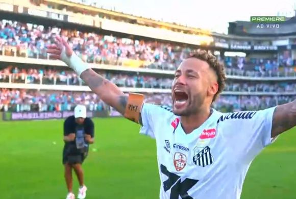 Neymar ajudou o Santos a escapar do rebaixamento neste domingo (07) com a última rodada do Brasileirão