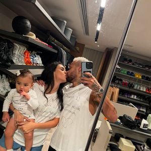 Neymar e Bruna Biancardi já são pais de Mavie, de 1 ano