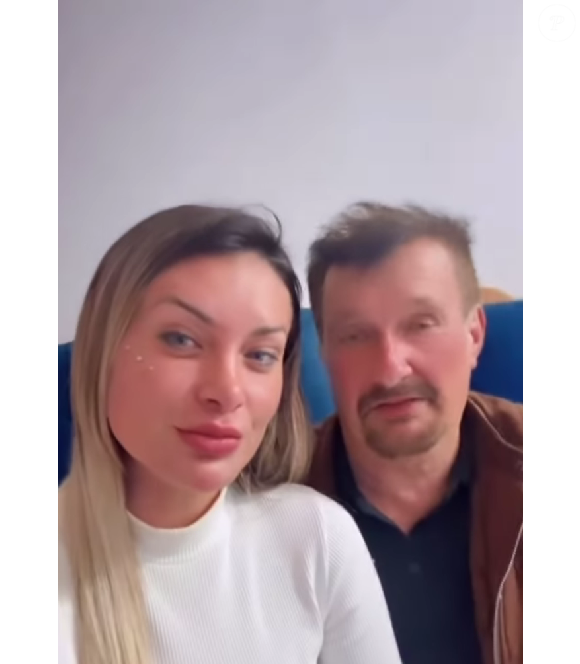 Andressa Urach surgiu em vídeo com seu pai, Carlos Urach, e falou: 'Novo ator, criador de conteúdo adulto, sou boa em converter as pessoas', disse a famosa.