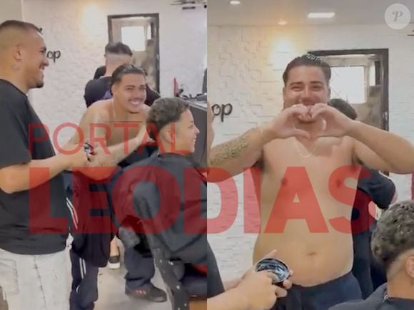 Ex-BBB Pedro Espíndola se envolveu em uma confusão neste sábado (28) em uma barbearia de Curitiba