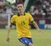 Léo Pereira fez sua estreia no futebol de forma bem diferente. Nesta foto, ele disputava a Copa do Mundo sub-17