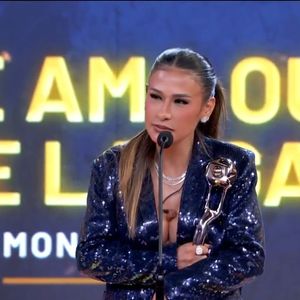 Simone Mendes se mostrou emocionada e até contida em seu discurso