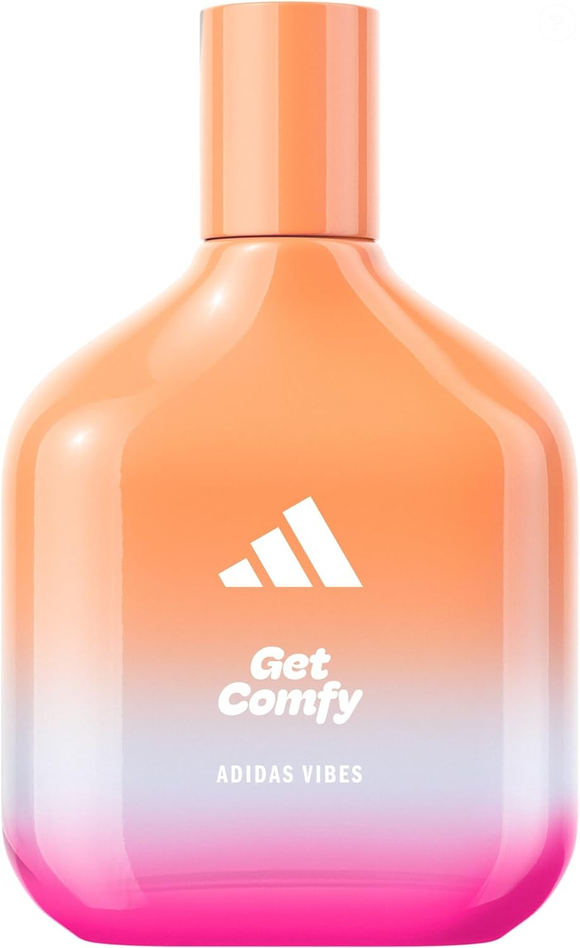 3. Adidas Vibes Get Comfy | R$ 99 - Com baunilha e tangerina na composição, o perfume traduz a tendência de fragrâncias acolhedoras, pensadas para momentos de relaxamento e bem-estar