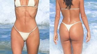 Este biquíni branco de Bruna Marquezine custa menos de R$ 150, tem pingente banhado a ouro 18k e curiosa relação com famosa