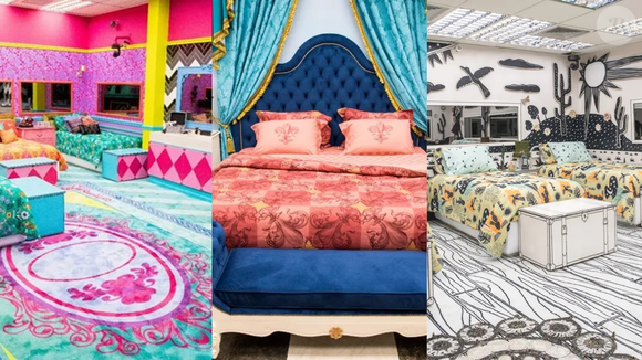 BBB 21 – o Quarto do Líder virou um aposento real, com tapete vermelho e estilo vitoriano. A casa também contou com o Quarto Cordel e o Quarto Colorido