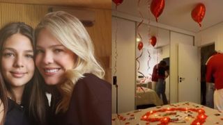 'Não houve nada do que vocês criaram': pedido de namoro à neta de Leonardo, de 15 anos, acaba em polêmica na web; nora do sertanejo sai em defesa da filha