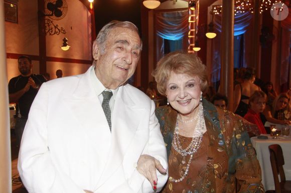 Os saudosos Elias Gleizer e Eva Todor